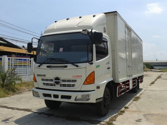 ขายHINO FC9JLLA ตู้3บานมีลิฟท์ท้าย ปี2551 เครื่อง 175 แรงม้า คอมมอลเรลยาว 6.5.เมตร สภาพสวยพร้อมใช้คะ