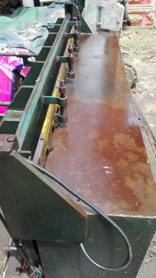 ** ยกแล้วครับ!! **กรรไกรซอยเหล็กแผ่น หน้ากว้าง 6 ฟุต 180 cm ไฟ 380V ตัดเหล็ก/สังสีได้ สภาพดีพร้อมใช้งาน!!