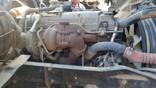 ขายรถบรรทุกสิบล้อดัมพ์ ISUZU เครื่อง 300 แรง 2 เพลา ปี 56 ไมล์ 87,xxx กระบะดัมพ์มิเนียม รถสวยพร้อมใช่งาน