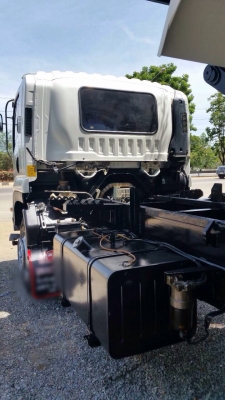 ขายรถบรรทุกสิบล้อดัมพ์ ISUZU เครื่อง 300 แรง 2 เพลา ปี 56 ไมล์ 87,xxx กระบะดัมพ์มิเนียม รถสวยพร้อมใช่งาน