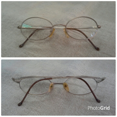 แว่นสายตายาวแบรนด์สุดหรู  อาร์ตสุด ๆ  Vintage GUCCI handmade in Italy