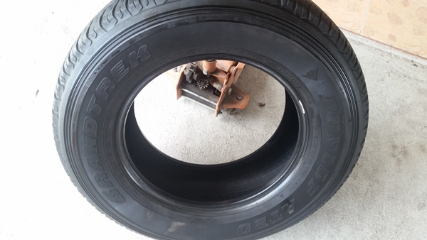 ขายยาง265/65/17 ปี 3814 DUNLOP GRANDTREK 4 เส้น ขายยาง265/65/17 ปี 3814 DUNLOP GRANDTREK 4 เส้น