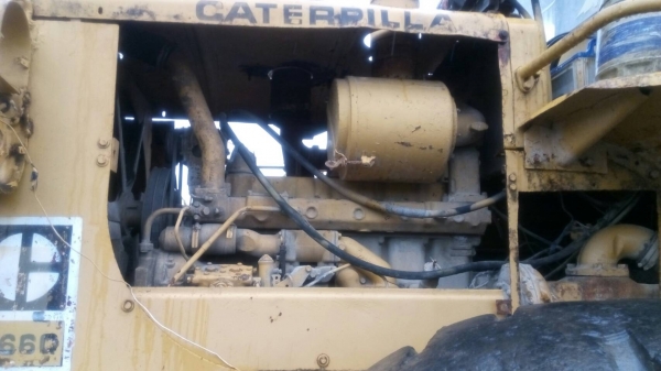 ขายรถตักล้อยาง CAT-966-C สภาพพร้อมใช้งานเอกสารเล่มทะเบียน