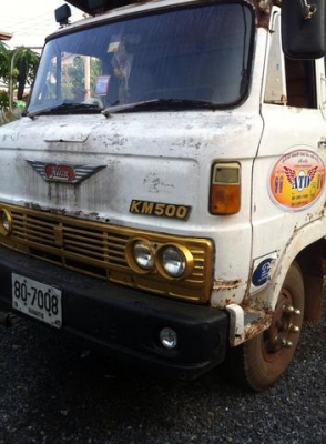 HINO KM 500  117 แรง  สภาพพร้อมใช้งาน ทะเบียนเต็ม  ราคาถูกๆๆ  115,000  บาท