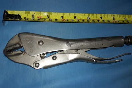 ขายคีมล็อกCRAFTMAN Made in USA. มือสองขนาด10"