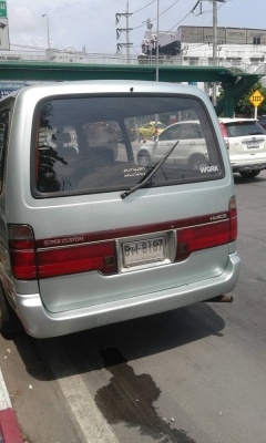 1997 TOYOTA HIACE, 2.0 เบนซิน ช่วงสั้น โฉม หัวจรวด 1997 TOYOTA HIACE, 2.0 เบนซิน ช่วงสั้น โฉม หัวจรวด