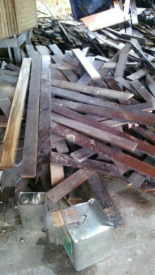 ขายไม้พื้นเก่า ทำจากไม้สัก