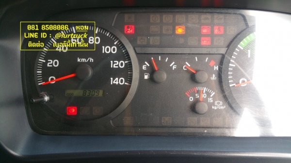 Hino 500 ปี 55 ติดเฮี๊ยบ 5 ตัน 4ปลอก Tadano ขากลม