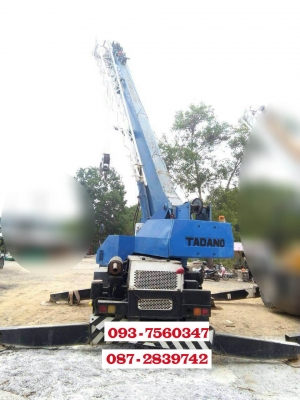 ขายคู่หรือแยกขาย รถเครน TADANO 25 ตัน M3 ขายคู่หรือแยกขาย รถเครน TADANO 25 ตัน M3