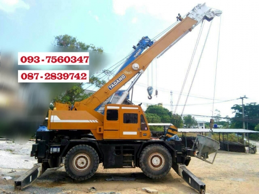 ขายคู่หรือแยกขาย รถเครน TADANO 25 ตัน M3