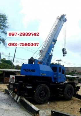 ขายคู่หรือแยกขาย รถเครน TADANO 25 ตัน M3 ขายคู่หรือแยกขาย รถเครน TADANO 25 ตัน M3