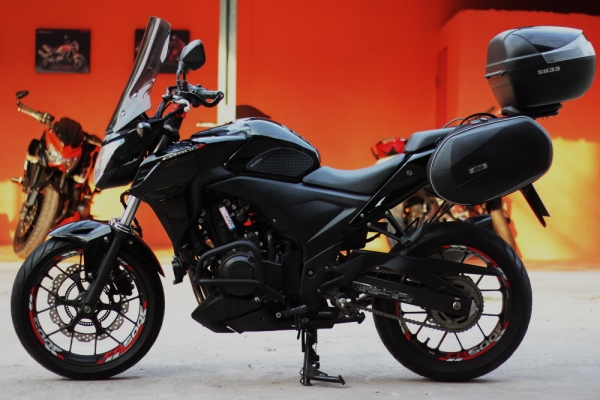 <เอิร์ท พิดโลก>CB500F 2013 พร้อมออกทริป