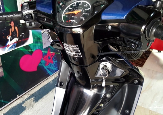 wave 110 i RS สีนํ้าเงินดำ สต๊าทมือ ตัวท็อปล้อแมกซ์ รถสวยวิ่งน้อย เครื่องดีล้อยางทุกยางเดิมๆจากศูนย์