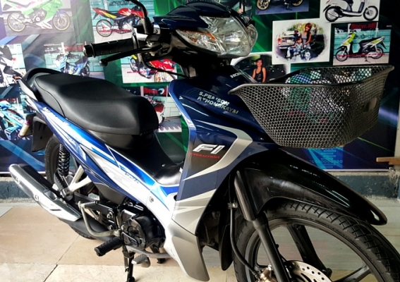 wave 110 i RS สีนํ้าเงินดำ สต๊าทมือ ตัวท็อปล้อแมกซ์ รถสวยวิ่งน้อย เครื่องดีล้อยางทุกยางเดิมๆจากศูนย์