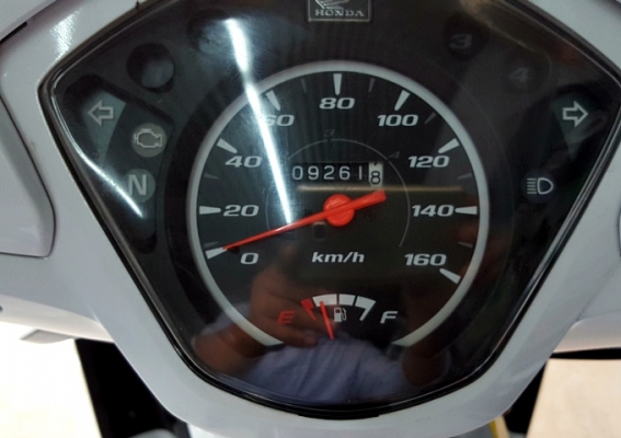 wave 110 i  สีขาวดำ เครื่องแต่งแรง เต็มสูตร ลูกซีบี กล่องไฟแต่ง คลัชทองแดง  22900