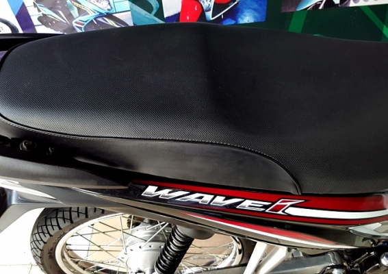 wave 110 i  สีขาวดำ เครื่องแต่งแรง เต็มสูตร ลูกซีบี กล่องไฟแต่ง คลัชทองแดง  22900