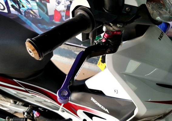 wave 110 i  สีขาวดำ เครื่องแต่งแรง เต็มสูตร ลูกซีบี กล่องไฟแต่ง คลัชทองแดง  22900