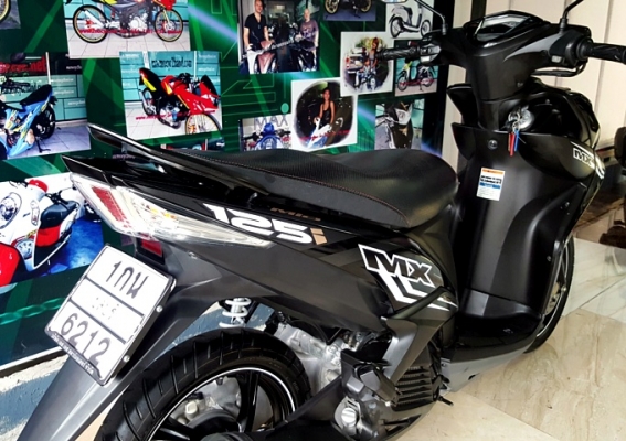 MIO 125 i MX ตัวท็อปล้อแมกซ์ สีดำ อมตะ ระบบหัวฉีดอัจฉริยะ YMJET-FI ประหยัดน้ำมัน รถเครื่องยนต์เดิมๆจากศูนย์ แถม 3 รายการ 30900