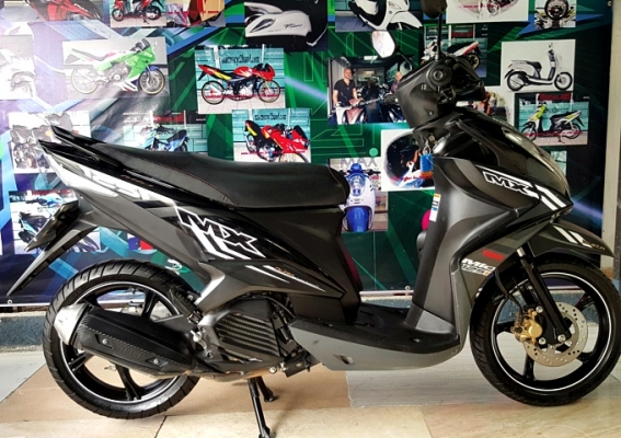 MIO 125 i MX ตัวท็อปล้อแมกซ์ สีดำ อมตะ ระบบหัวฉีดอัจฉริยะ YMJET-FI ประหยัดน้ำมัน รถเครื่องยนต์เดิมๆจากศูนย์ แถม 3 รายการ 30900