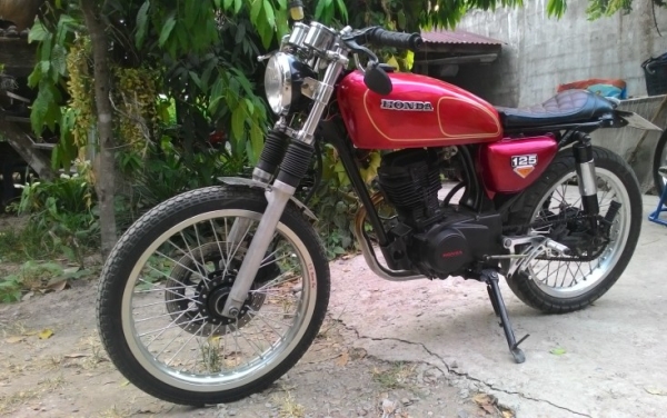 ขายHONDA JX110cc Customหล่อๆ ขายHONDA JX110cc Customหล่อๆ