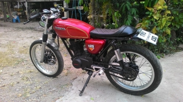 ขายHONDA JX110cc Customหล่อๆ ขายHONDA JX110cc Customหล่อๆ