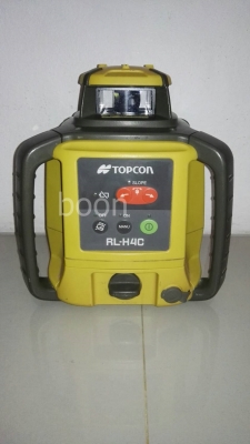 ขายเครื่องวัดระดับอัตโนมัติ Rotating Laser Level Topcon RL-H4c สภาพ85\% วัดระดับด้วยแสงเลเซอร์ได้ 30เมตร วัดระดับด้วยรีโมทรับสัญญานได้ 800 เมตร อุปกรณ์ตามรูป