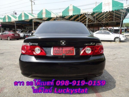 HONDA CITY ZX 1.5เกียร์AT ปี 2007 โทร 098-919-0195 ดาวคะ