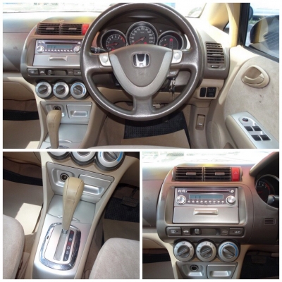 HONDA CITY ZX 1.5เกียร์AT ปี 2007 โทร 098-919-0195 ดาวคะ