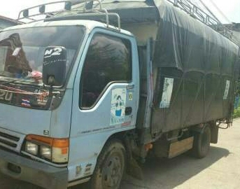 หกล้อ อีซุชุ NPR120ปี38ยาว5ม สภาพดีสวยเดิมพร้อมใช้ ทะเบียนพร้อมโอน