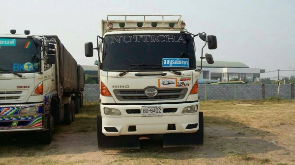ขายรถบรรทุก พ่วง 22ล้อ HINO ซีรี 500 380 แรง ปี53ดั๊มแม่ลูก คอกเกษตรอู่สามมิตร ขายรถบรรทุก พ่วง 22ล้อ HINO ซีรี 500 380 แรง ปี53ดั๊มแม่ลูก คอกเกษตรอู่สามมิตร