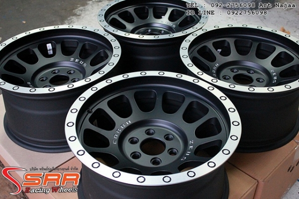 ZEUS-03 COBRA 16X8.5 ET+00 6H114.3 ใส่ NAVARA