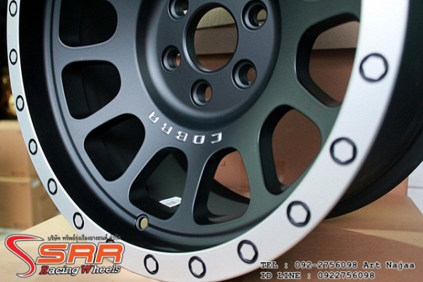 ZEUS-03 COBRA 16X8.5 ET+00 6H114.3 ใส่ NAVARA