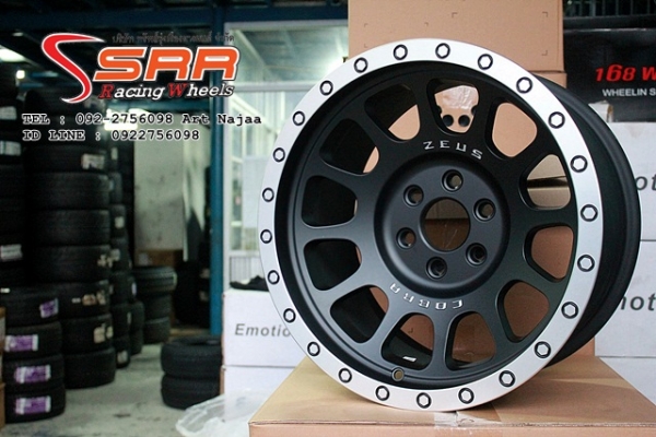 ZEUS-03 COBRA 16X8.5 ET+00 6H114.3 ใส่ NAVARA