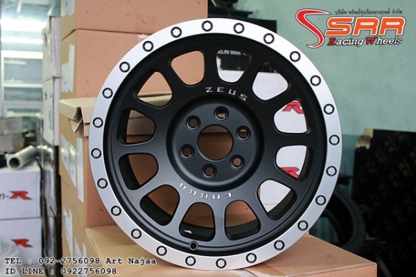 ZEUS-03 COBRA 16X8.5 ET+00 6H114.3 ใส่ NAVARA