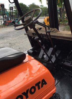 ขายครับรถยก TOYOTA 3FD35 เครื่องยนต์ดีเซล เกียร์ธรรดา พร้อมใช้