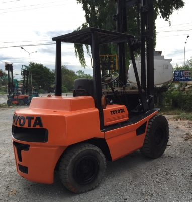 ขายครับรถยก TOYOTA 3FD35 เครื่องยนต์ดีเซล เกียร์ธรรดา พร้อมใช้