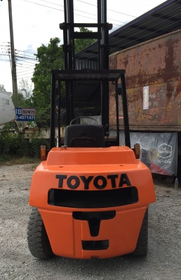 ขายครับรถยก TOYOTA 3FD35 เครื่องยนต์ดีเซล เกียร์ธรรดา พร้อมใช้