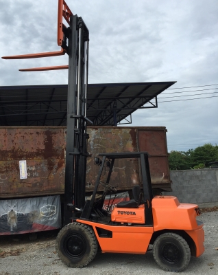 ขายครับรถยก TOYOTA 3FD35 เครื่องยนต์ดีเซล เกียร์ธรรดา พร้อมใช้