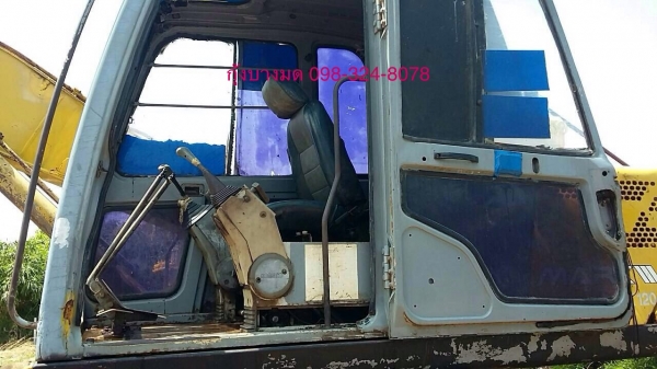 ขายรถแบ็คโฮ Kobelco 120 mark 3 เครื่องเดิม ปั๊มเดิม ไฟฟ้าตัด ช่วงล่างดี รถทำงานไว เอกสารซื้อขาย