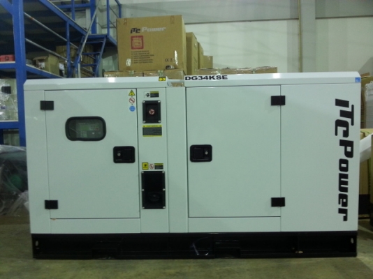 เครื่องปั่นไฟแบรนต์ยุโรป ITC ุ34kVA