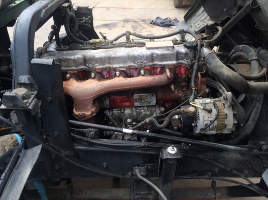 รถโม่ปูน HINO FC เครื่องWO6E  เบรกน้ำมัน