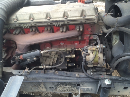 รถโม่ปูน HINO เครื่องJO8C ธรรมดา