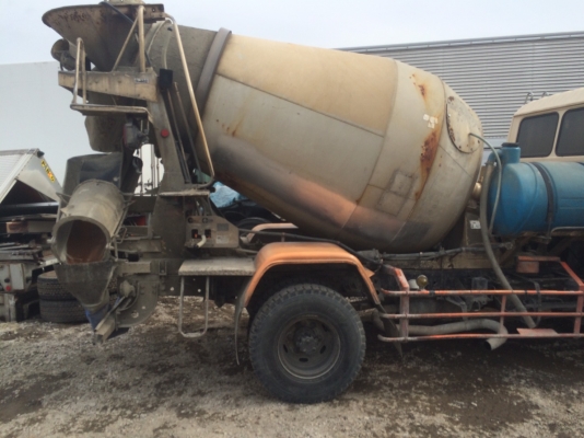 รถโม่ปูน HINO เครื่องJO8C ธรรมดา