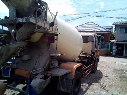 รถโม่ปูน HINO เครื่องJO8C ธรรมดา