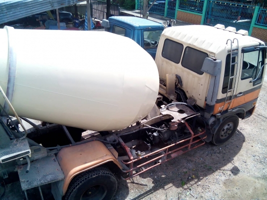 รถโม่ปูน HINO เครื่องJO8C ธรรมดา