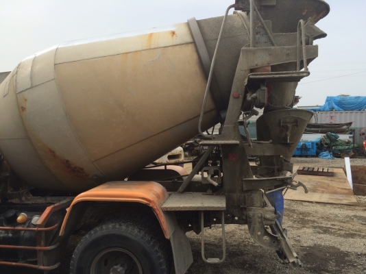 รถโม่ปูน HINO เครื่องJO8C ธรรมดา