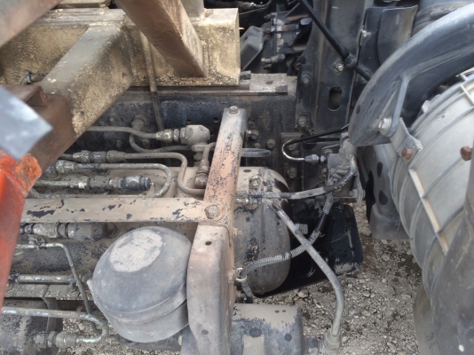 รถโม่ปูน HINO เครื่องJO8C ธรรมดา