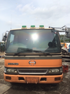 รถโม่ปูน HINO เครื่องJO8C ธรรมดา