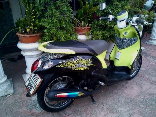 yamaha fino ปี53 ท่ออาร์ม คาบูไฟฟ้า รถบ้าน เครื่องเดิม ขี่นิ่ม ชุดสีสวย เอกสารครบ โอนลอย ภาษีไม่ขาด ขี่กลับได้เลย น้ำมันเต็มถัง ถนนรามคำแหงซอย1/1 ไลน์ dettdett 0892590625 0862863273 ติดต่อได้24ชั่วโมง