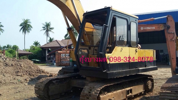 ขายรถแบ็คโฮ Mitsubishi MM 120-2  เครื่องเดิม ปั๊มเดิม ช่วงล่างดี เอกสารใบแจ้งจำหน่าย